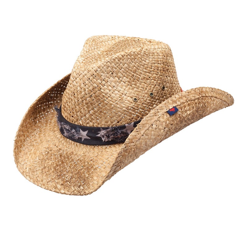 Peter Grimm Hadley Drifter Cowboy Hat - Natural Brown - Image 1